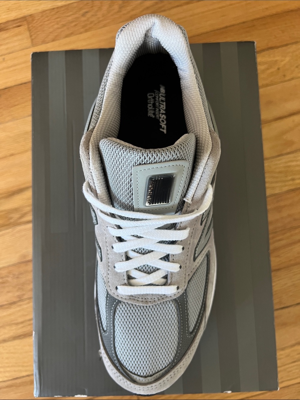 New Balance 990v5 Made in USA 'Grey' (M990GL5) - Men's Size 10 D - Picture 8 of 10